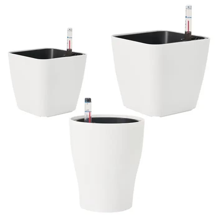 Pots de fleurs à arrosage automatique, planteur de semis pour plantes en Pot, jardin
