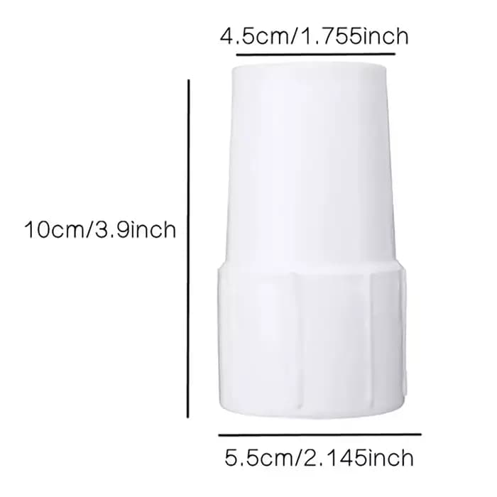 Connecteur de tuyau de piscine, extrémité de manchette, main gauche 38mm pour tuyau d'aspiration fil
