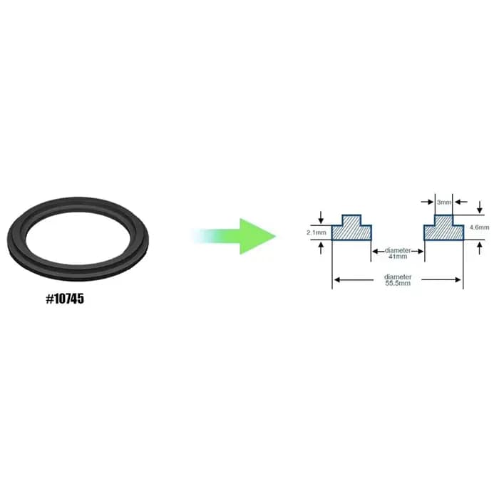 Joint torique en caoutchouc de remplacement pour Intex, 2 pièces, grand filtre de piscine, rondelle