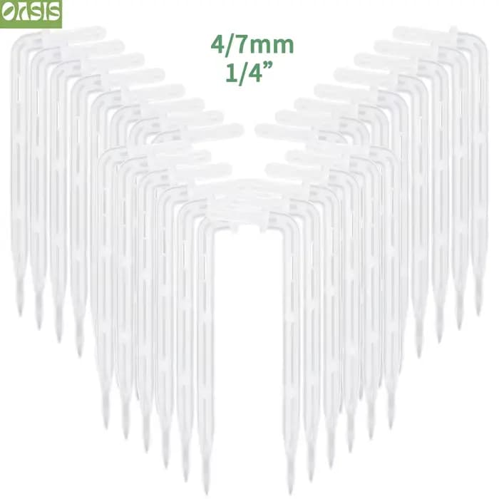 OASIS-Micro Irrigation de Jardin, Flèche de Courbure Transparente, Goutteur de Tuyau, Émetteur de Go