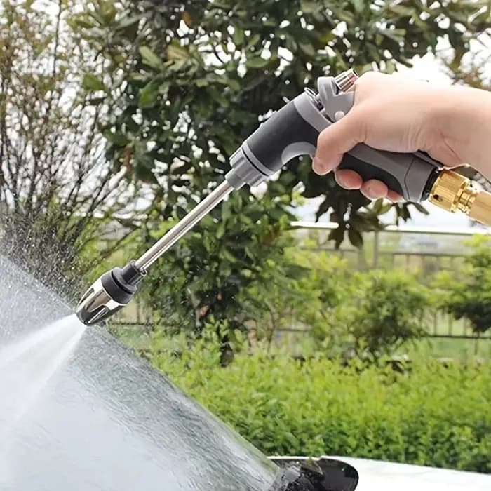 Pistolet à eau haute pression Portable, nettoyage du métal réglable, Machine de lavage de voiture, b