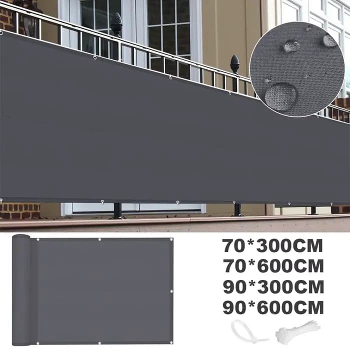Couverture d'écran de confidentialité pour balcon, clôture, Patio, tissu d'ombrage imperméable, Prot