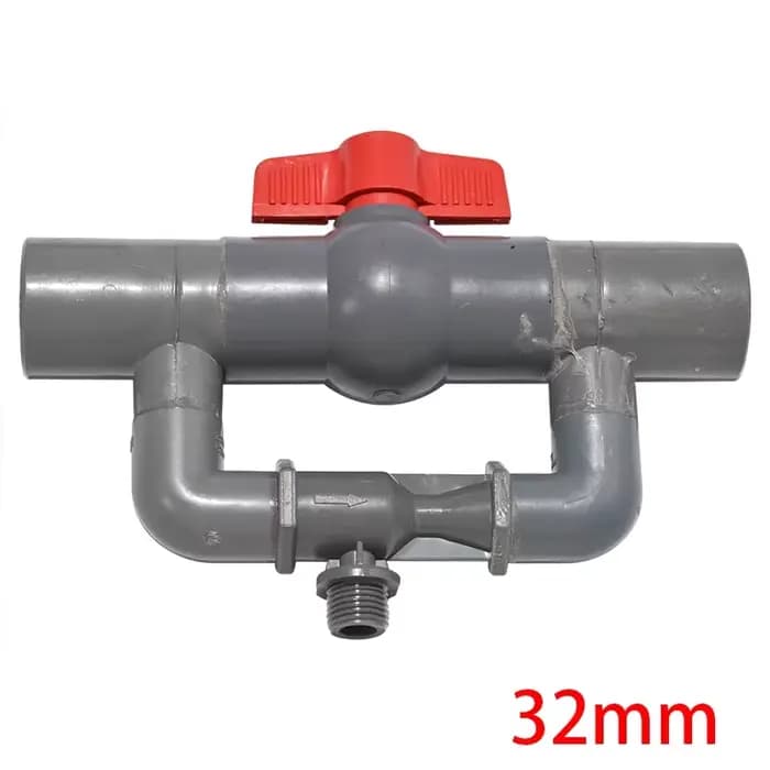 Injecteurs de Navigateur Venturi existent, 32/40/50/63mm, Dispositif de Tube d'Eau avec Filtre et Jo