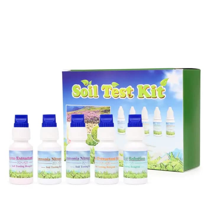 Solution de Test de sol liquide, PH, ammoniac, azote, phosphore, potassium, Kit de mesure du sol pou