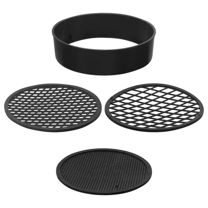 3 pièces de tamis de jardin pour la filtration du compost, du sable et de la terre, séparation des p
