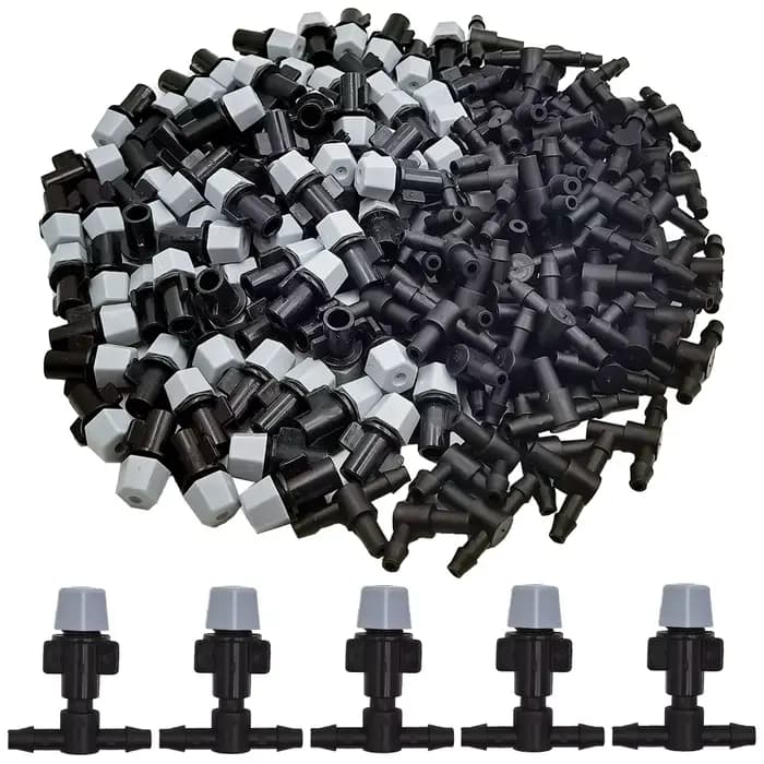 WUJIE 20 pièces arrosage plastique Irrigation jardin brumisation têtes d'arrosage buse avec joints e