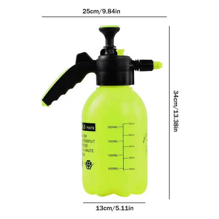 Pulvérisateur de jardin avec pompe à eau, bouteille de pulvérisation de plantes à sangle réglable, p