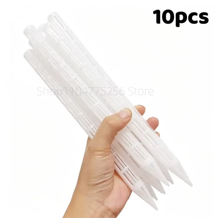 10/20pcs Soil Aeration Pipe for Plant Root Air Circulation Prevents Root Rot Promotes Ventilation A