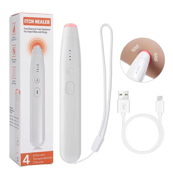 Stylo Portable Rechargeable pour soulager les piqûres d'insectes et les moustiques, anti-démangeaiso