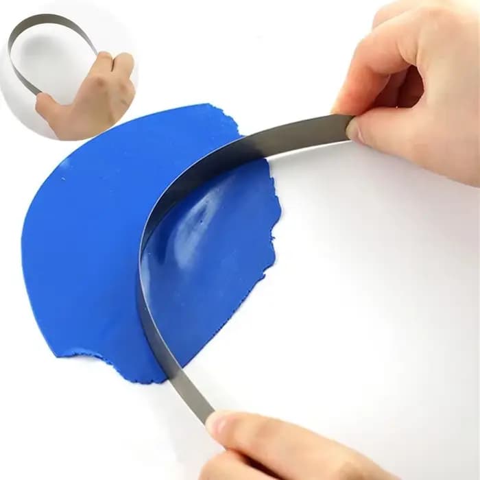 Bricolage poterie Flexible en acier inoxydable argile polymère argile lame de coupe outils en cérami
