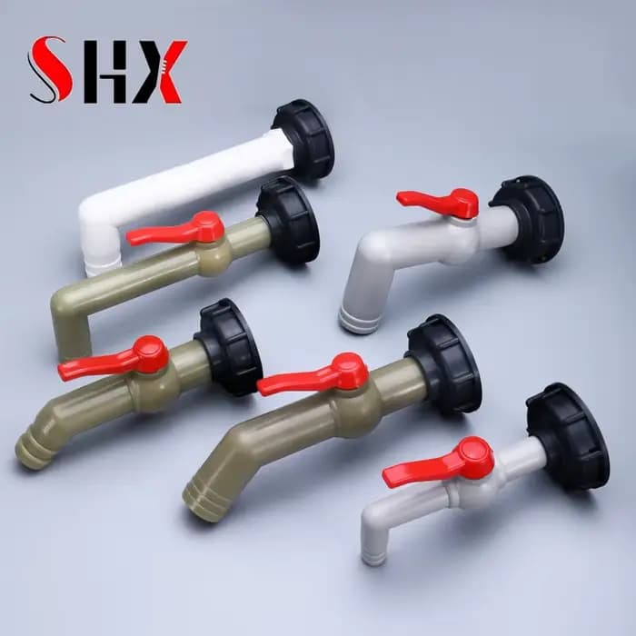Raccords de réservoir IBC en plastique épais, connecteurs de réservoir d'eau, connecteur d'irrigatio