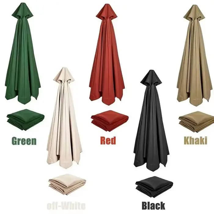 Tissu de remplacement pour Parasol, 2/2.7/3M, sans support, couverture de Parasol, imperméable, auve