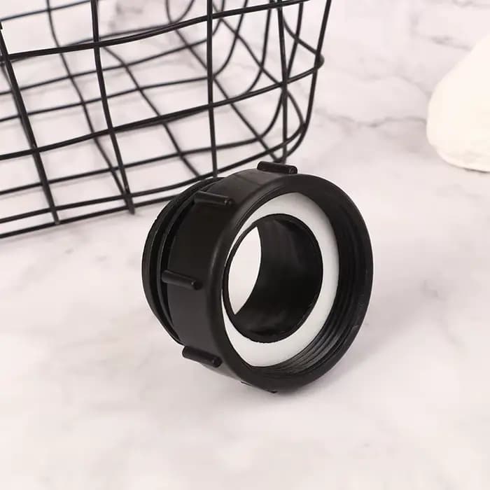 Adaptateur de réservoir IBC pour vanne Schutz, filetage fin de 62mm à raccords à filetage grossier d