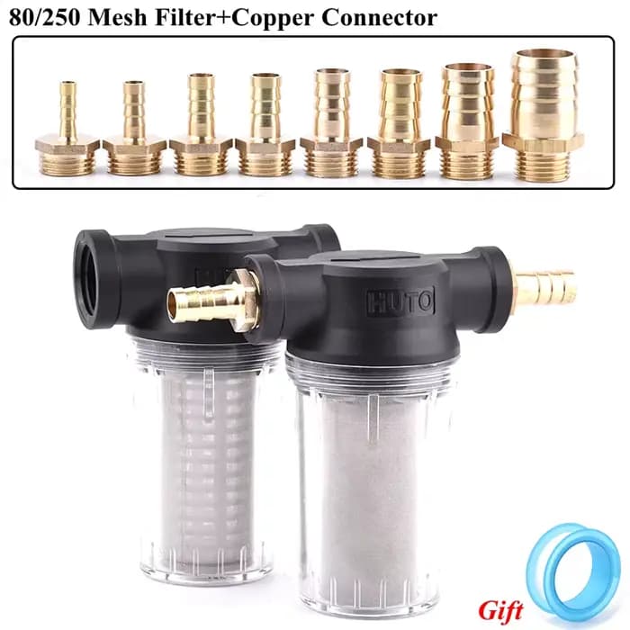 1 / 2 "Garden Water Pipe Filter agriculture irrigation impuretés pré - Filtre Aquarium pompe à eau f