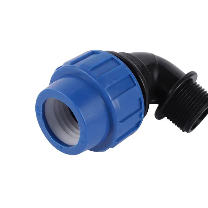 Raccords de tuyaux connecteur PE 20MM 25MM 32MM, Tube d'eau direct 1/2 "3/4" 1 ", filetage mâle, rac