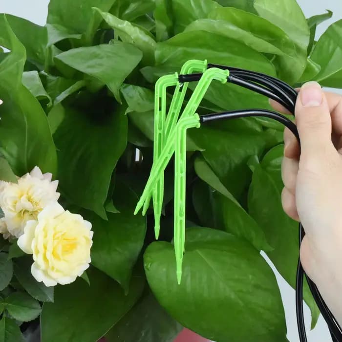 KESLA-Kit d'arrosage automatique de jardin, système d'égouttement coudé, tuyau de 4/7mm à 3/5mm pour