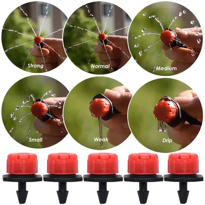 KESLA – système d'irrigation goutte-à-goutte ajustable, Micro 800 4/7mm, buse d'arrosage, émetteur,