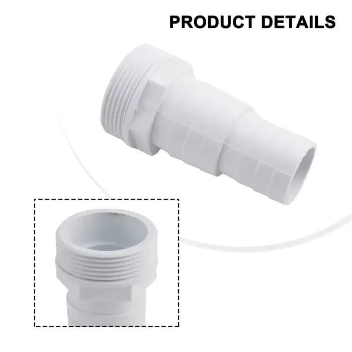 Tuyaux de piscine compatibles, diamètre mm, filetage de rechange, diamètre 32-38mm