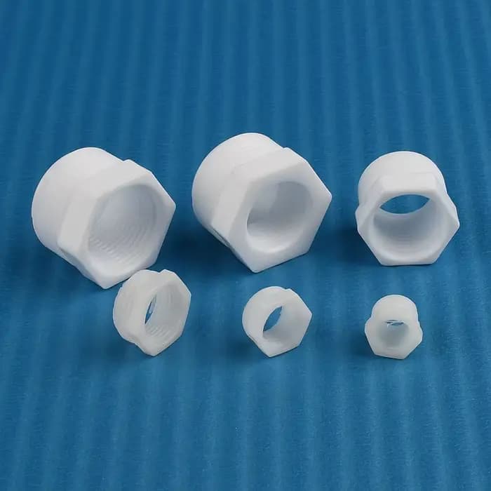 Connecteur de douille fileté en plastique, 3/8 ", 1/4", 1/8 ", 1/2", 3/4 ", 1", droit, mâle, femelle