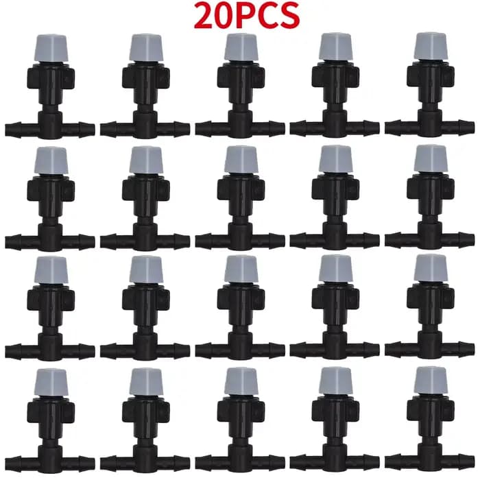 WUJIE 20 pièces arrosage plastique Irrigation jardin brumisation têtes d'arrosage buse avec joints e