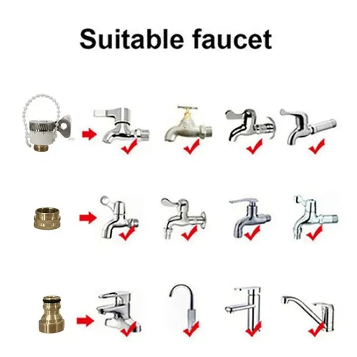 Pistolet à eau haute pression, tuyau magique flexible, plus résistant à l'usure, durable, jet réglab
