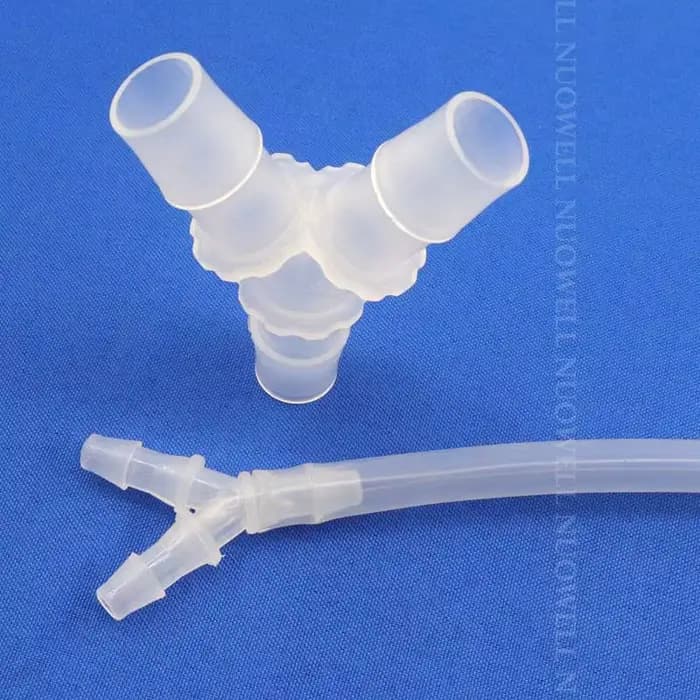 Connecteurs en T de type Y en plastique PP, 200-2.4mm, 6.4-5 pièces, Sppliters de tuyau, poisson d'a