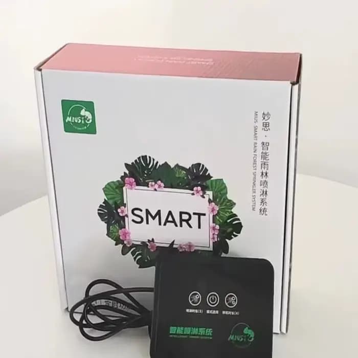 Système de pulvérisation intelligent avec écran tactile Système d'arrosage Terrariums Humidificateur