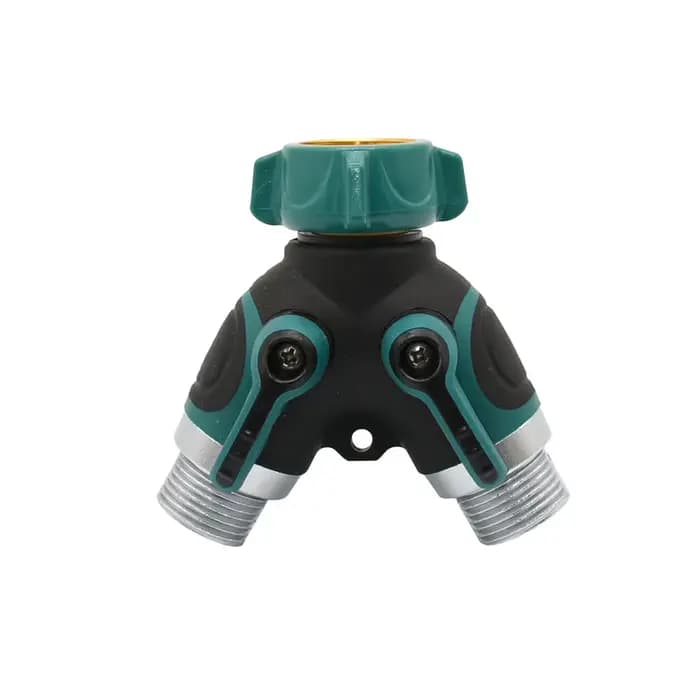 Tuyau de robinet de jardin en laiton, filetage 3/4 pouces, séparateur d'eau, vanne d'irrigation de j