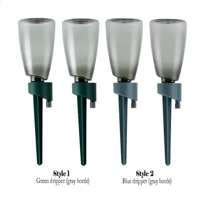 Plante de fleurs domestique avec synchronisation de bouteille, arrosage paresseux automatique, goutt