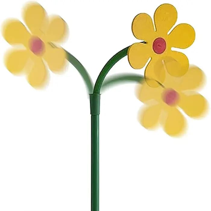 Arroseur de pelouse de jardin en forme de fleur, rotation paresseuse 720, pulvérisation d'eau rotati