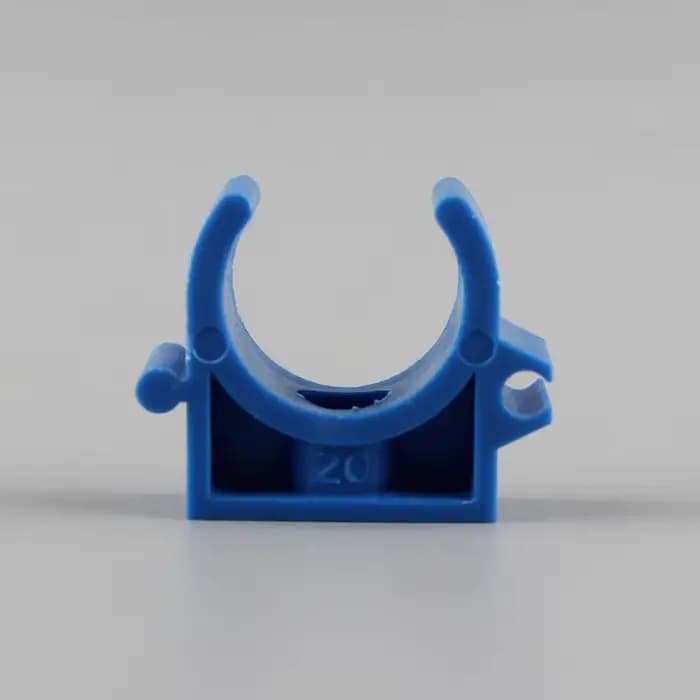 Connecteur de collier de serrage en PVC, 5/20/50 pièces, 16 20 25mm, raccords de tubes en plastique,
