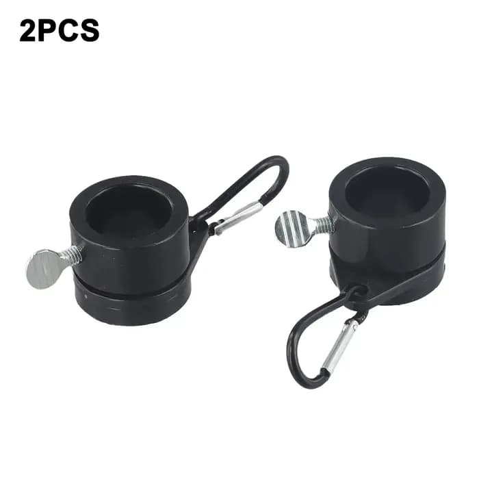 1 paire d'anneaux de montage de drapeau rotatifs à 360 degrés, fixation de Clip d'œillet de mât de d