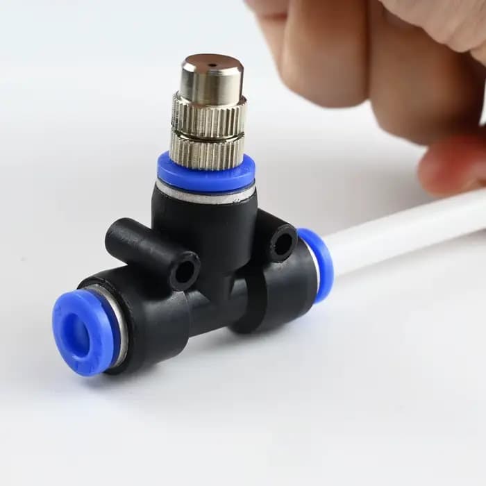 Kits d'atomisation de pulvérisateur en cuivre réglables, buses de 6 à 12MM de diamètre extérieur + c