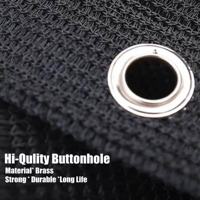 InjSun-Filet d'ombrage rond anti-UV avec œillets, couverture de fleurs pour plantes de jardin, écran