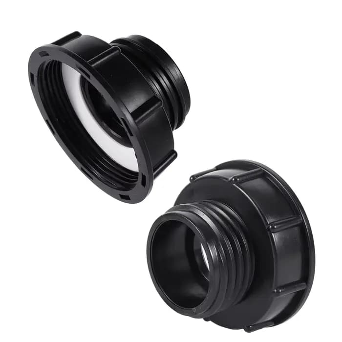 Connecteurs de réservoir IBC S60/100mm, embouts à filetage grossier S62/80/100mm, Joints réducteurs,