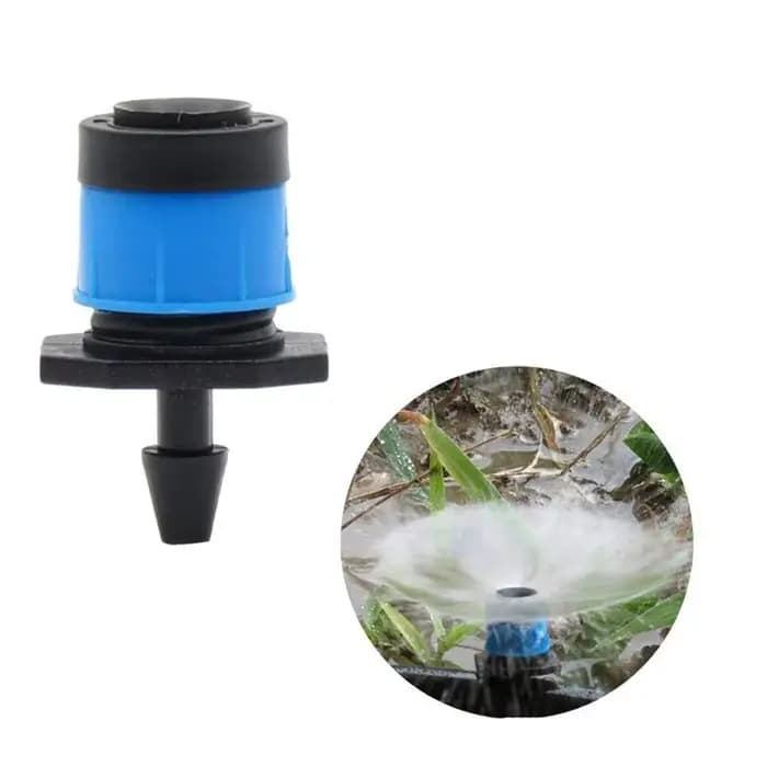 Arroseurs d'arrosage de jardin, 50 pièces/100 pièces, buse de fontaine réglable entièrement circulai