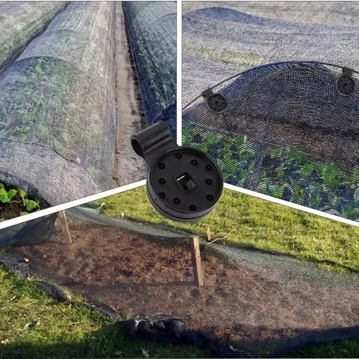 Pinces à tissu d'ombrage pour couverture en maille, œillets pour filet, tissu de protection solaire,