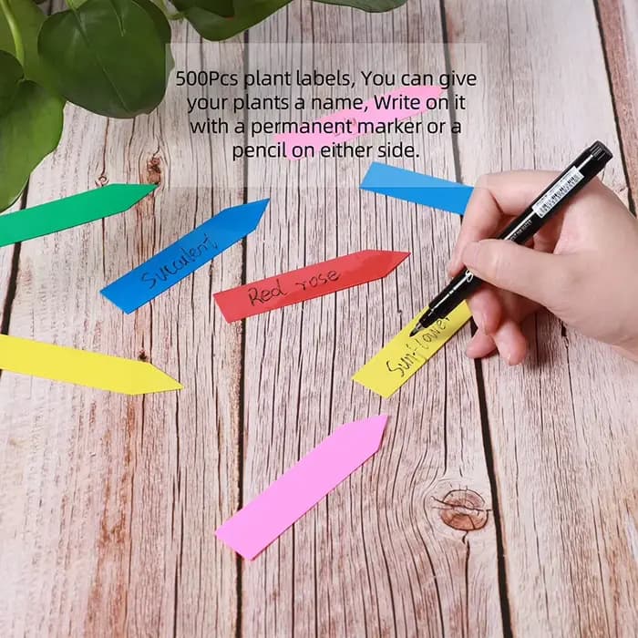Plaques de pépinière imperméables pour plantes, signes de jardin, étiquettes, marqueurs en plastique
