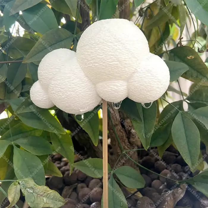 Piquet d'arrosage automatique en forme de nuage mignon pour plantes en pot, dispositif d'arrosage po