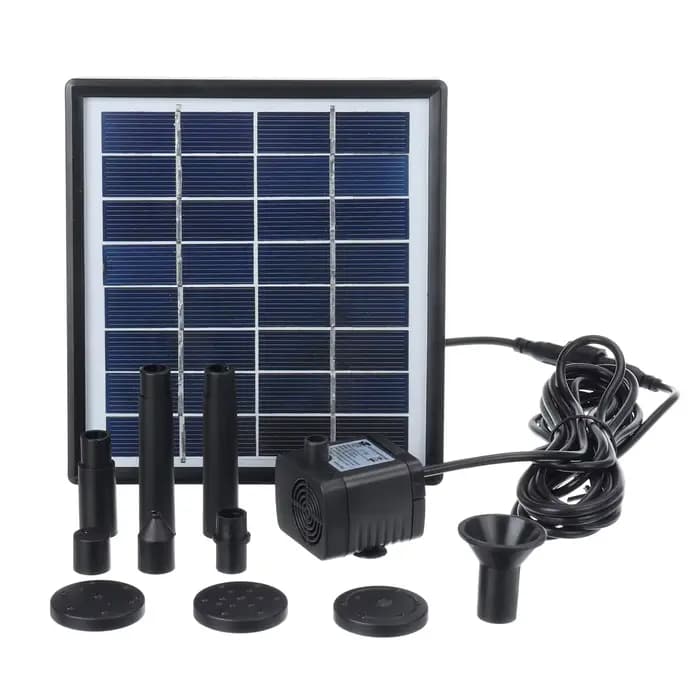 Mini pompe de fontaine à panneau solaire, kit de panneau d'alimentation, pompe à eau pour piscine de