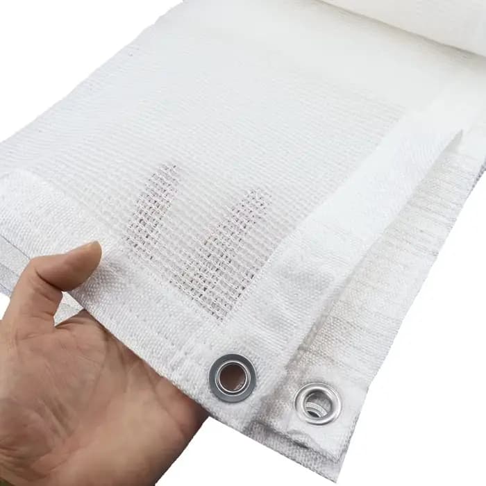 Filet pare-soleil blanc anti-UV HDPE, gazébo d'extérieur, abri solaire, couverture pour plantes succ