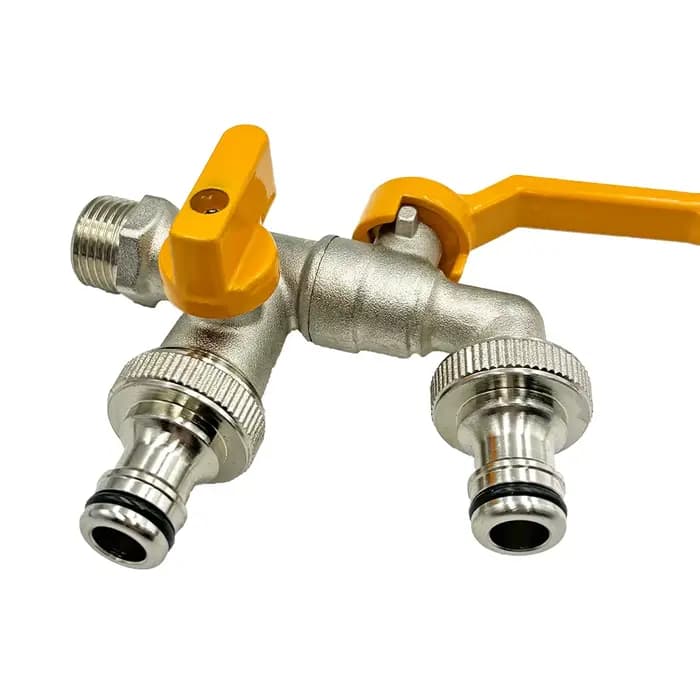 Adaptateur de robinet de tuyau d'arrosage en laiton, connecteur de réservoir d'eau IBC 1/2 pouces, J