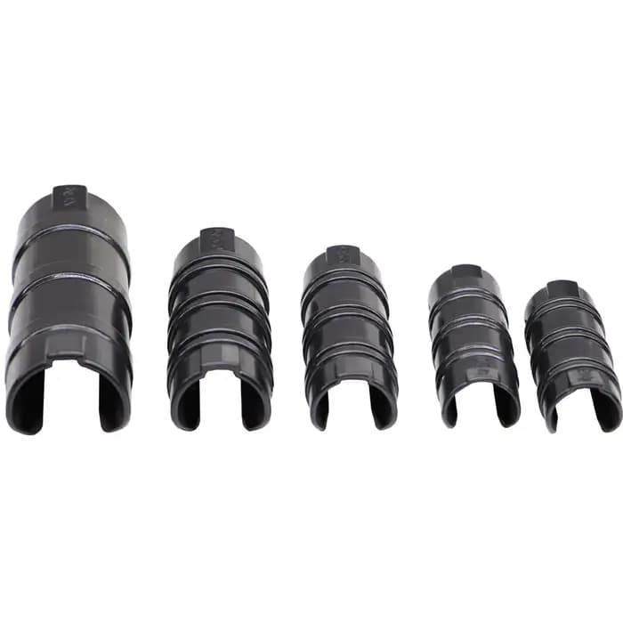 Clips de Tube pour bâtiments de jardin, 20 à 50 pièces, 19/20/22/25/28MM, cadre de serre, pince fixe