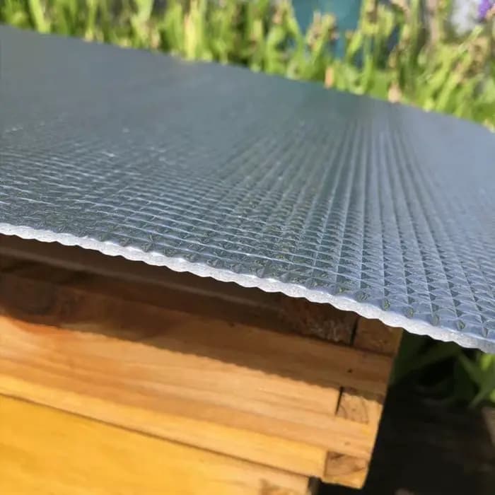 Film réfléchissant pour ruche, revêtement d'isolation thermique, protection solaire, imperméable, ép