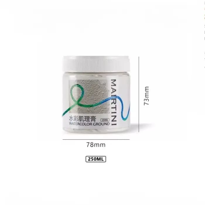 MAIRTINI 250ml Pâte texturée pour aquarelle, pour peinture en relief, toile, réparation de papier aq
