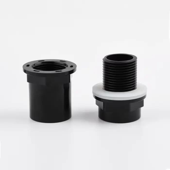Connecteurs épais de tuyau en PVC de 20 à 50mm, connecteur de Drainage de tuyau de réservoir de pois