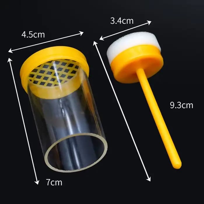 Marqueur de reine en plastique, équation de bouteille, marqueur d'élevage, bouteille d'étiquette, in