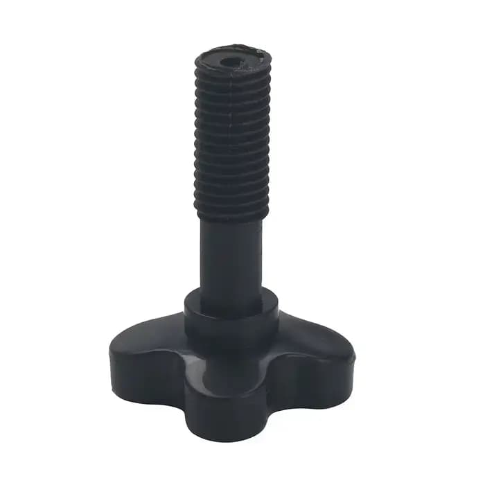 IMAand-Vis de fixation en plastique pour balançoire de jardin, boulons en plastique noir robuste pou