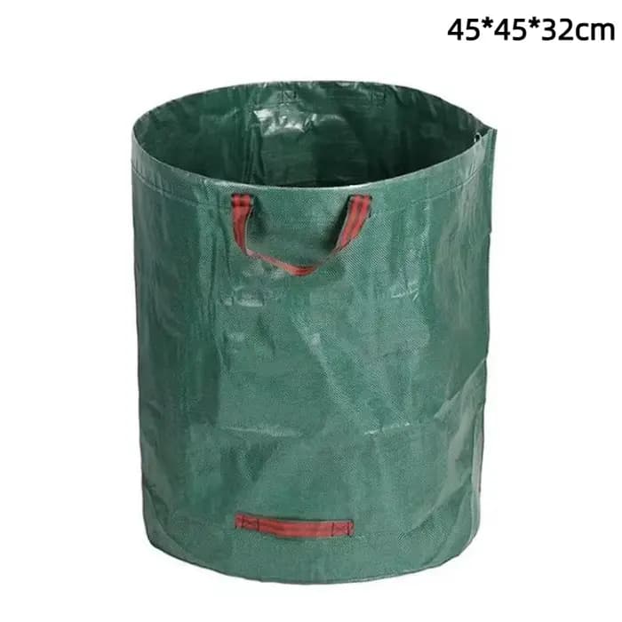 Sacs à déchets de jardin réutilisables grande capacité imperméables avec poignées faciles à saisir p