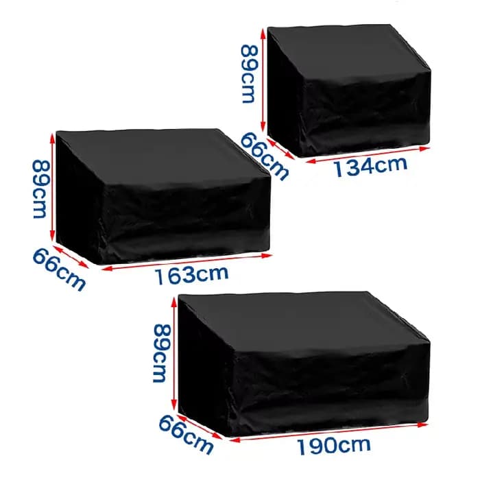 Juste de Protection Imperméable pour Banc de Jardin, Couverture Anti-Poussière, pour Meubles d'Extér